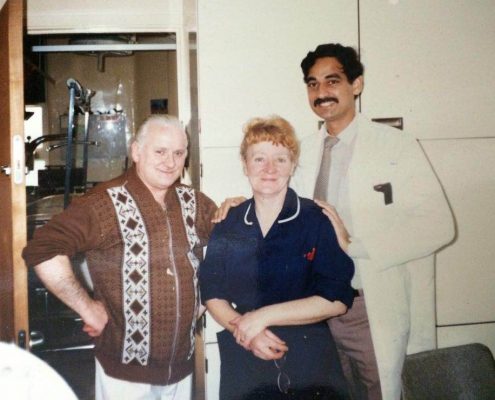 1988, England, Alder Hey Children's Hospital with OPD staff